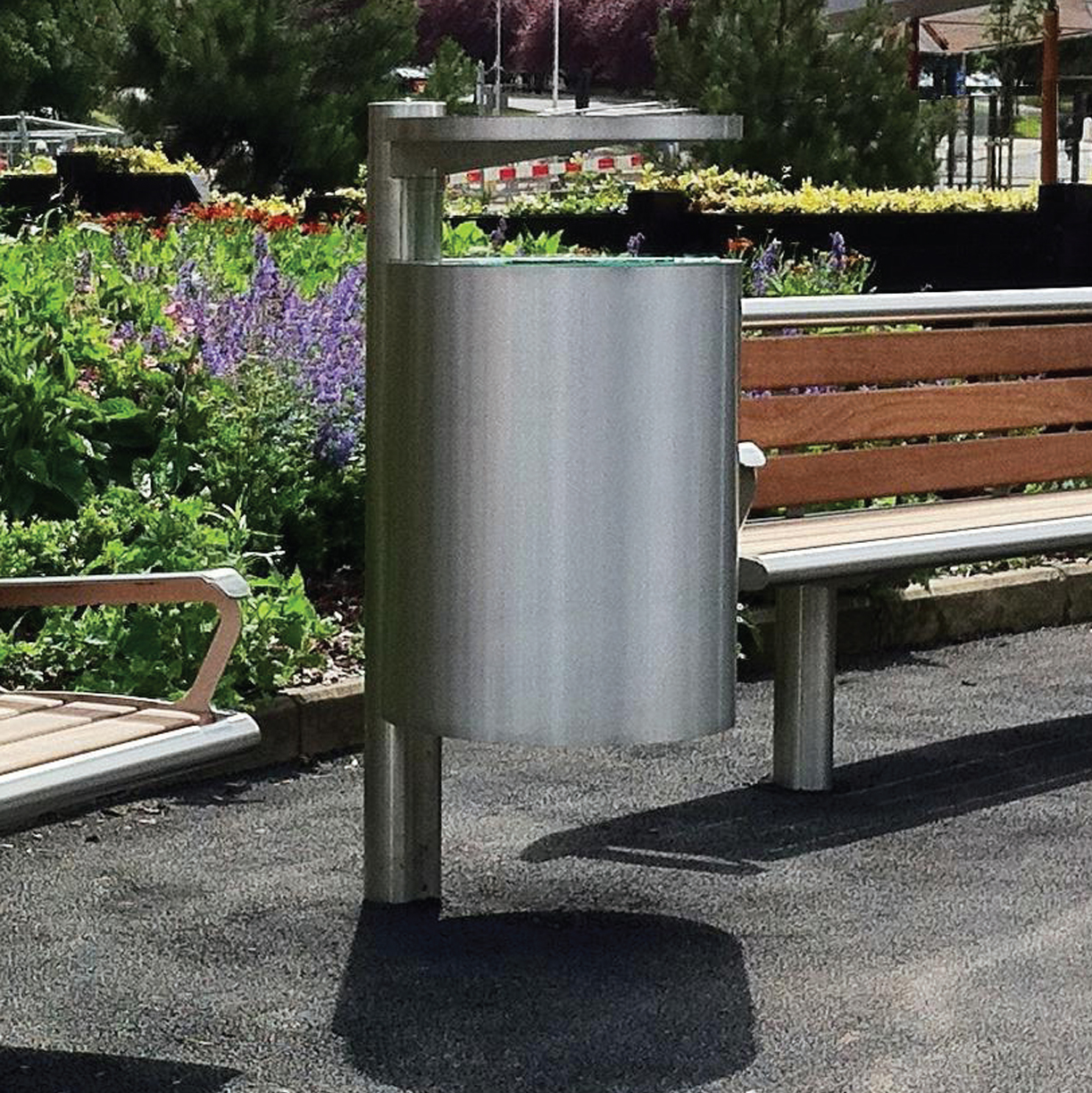 Bradford Stainless Steel Litter Bin