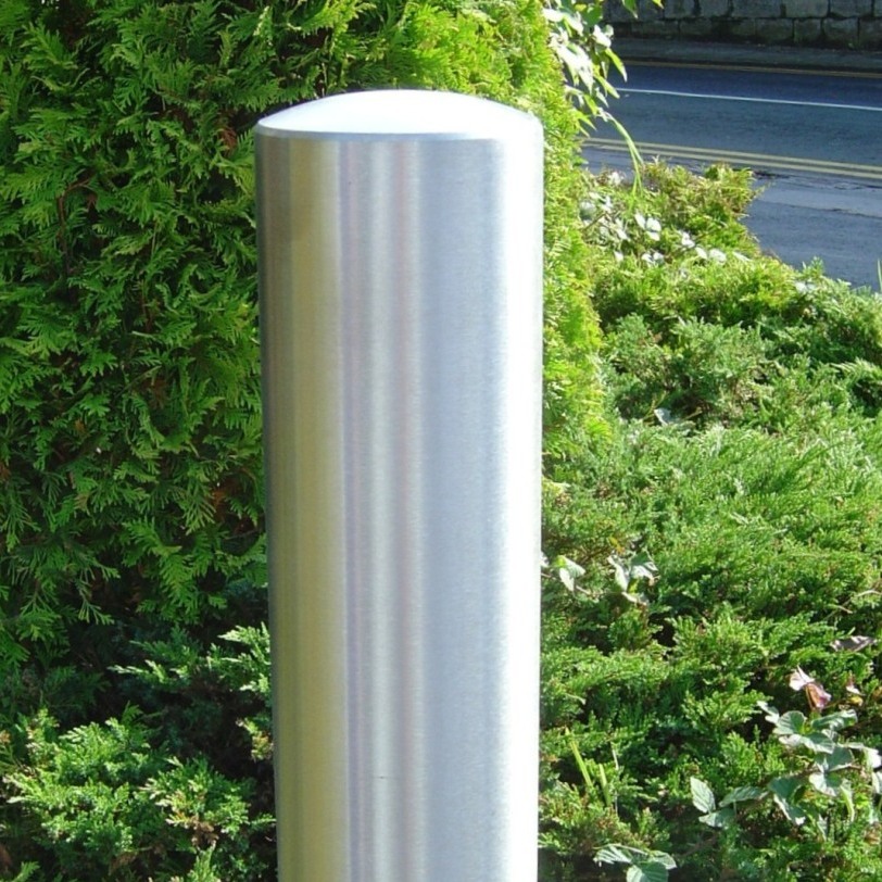 Semi Dome Top Stainless Steel Bollard