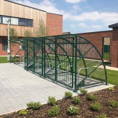 Bromley Cycle Shelter With Gates