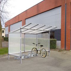 Budget Aluminium Cycle Shelter