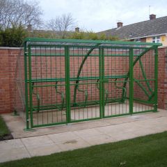 Mayfair Cycle Shelter with Gates