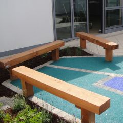 Solid Timber Bench