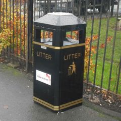 Buffalo Litter Bin Pyramid Top
