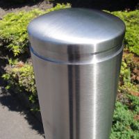 Feature Top Stainless Steel Bollard