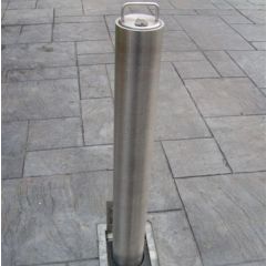 Warrior Stainless Steel Standard Round Telescopic Bollard