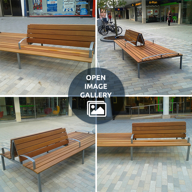 Double sided online bench seating