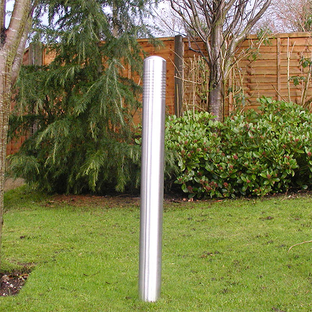 Multi Groove Stainless Steel Bollard 