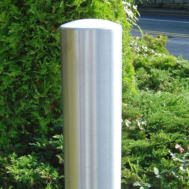 Semi Dome Top Stainless Steel Bollard