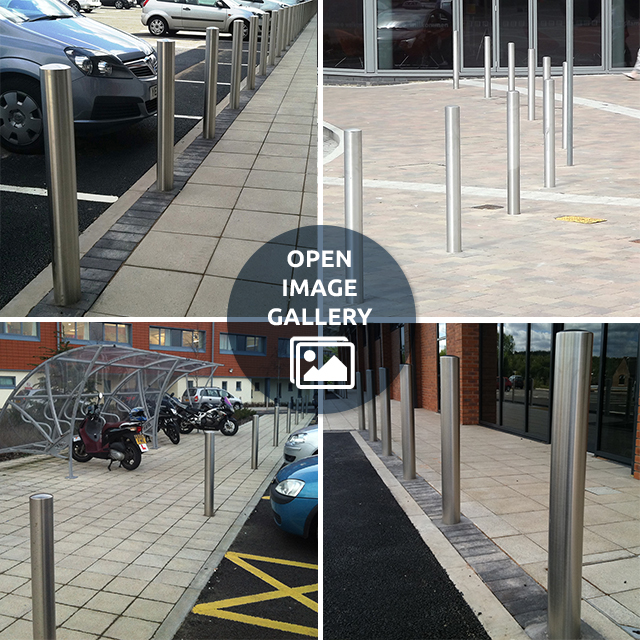 Semi Dome Top Stainless Steel Bollard