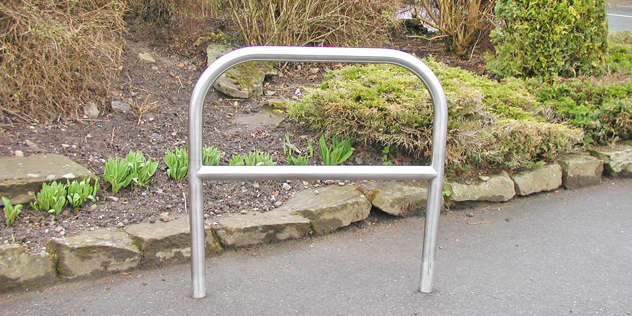 Sheffield Cycle Stand With Mid-rail
