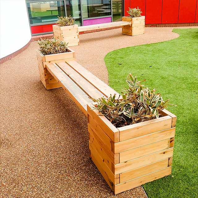 Springwell Planter Bench Springwell Planter Bench