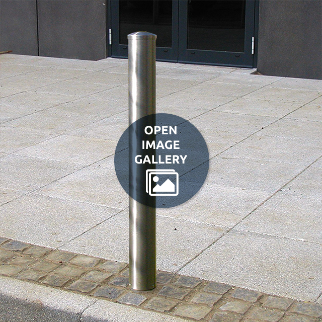 Stainless Steel Bollard with Sep Cap