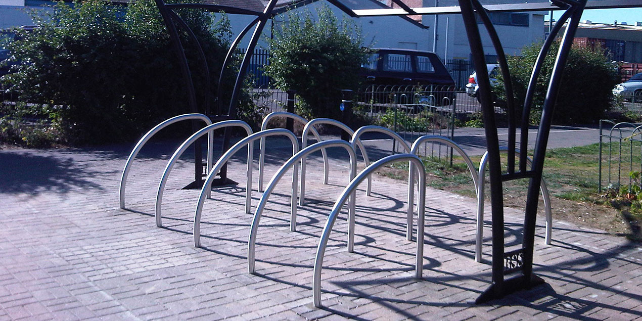 Stainless Steel Fin Cycle Stand