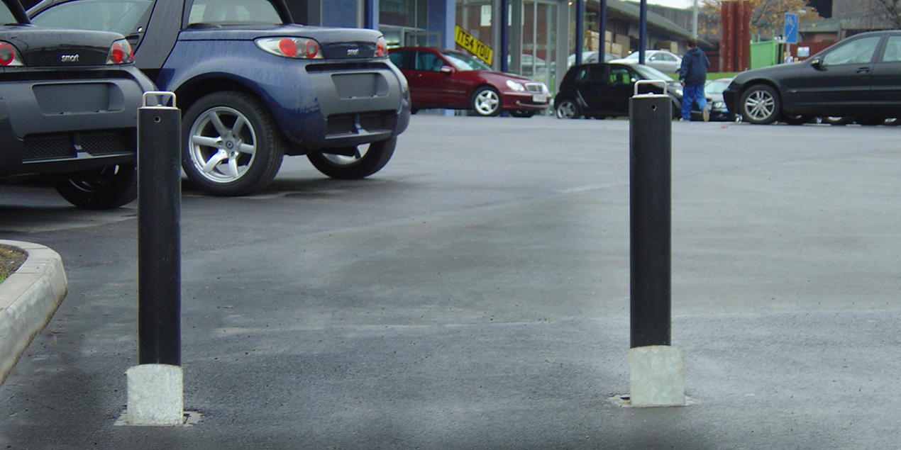 Warrior HD Round Telescopic Bollard