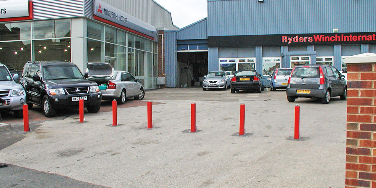 Warrior HD Square Telescopic Bollard