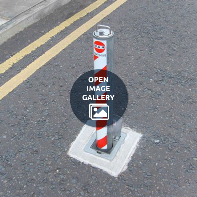 Warrior HD Large Round Telescopic Bollards Warrior HD Large Round Telescopic Bollards