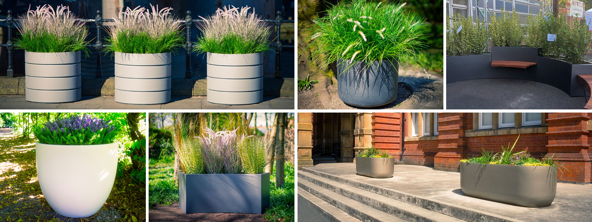 NEW Weatherproof planter range