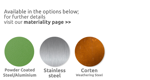 Steel Aluminium Stainless Corten
