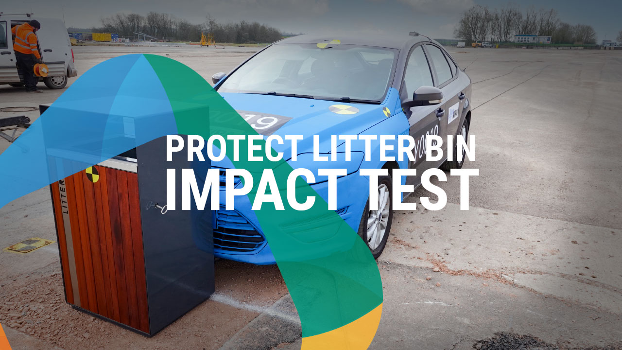 Protect Litter Bin Impact Test