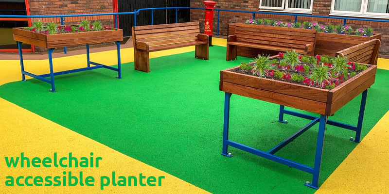 Wheelchair Access Springwell Planter