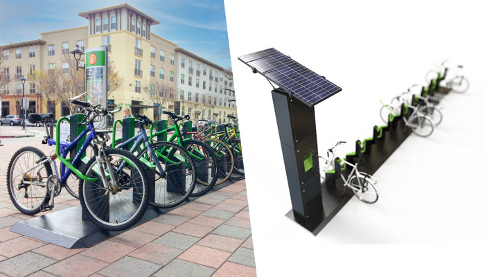 How to design better bicycle racks and e-bike charging stations