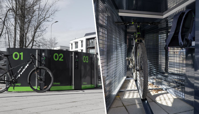 BIKEEP - SMART BIKE DOCKS AND EV CHARGING