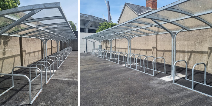 Eastbrook shelter in Croke park