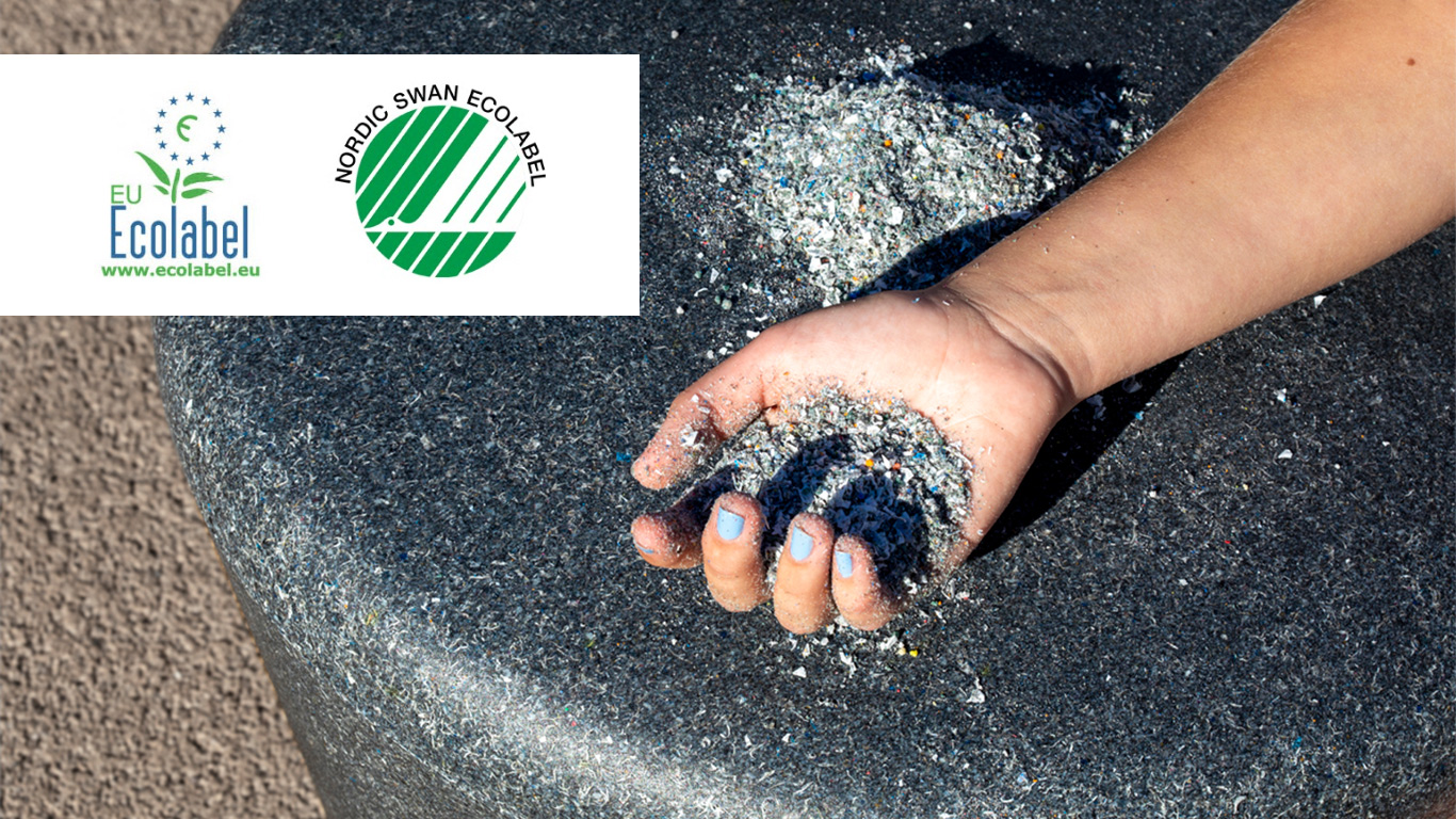 Loop Up - Recycled plastic stool